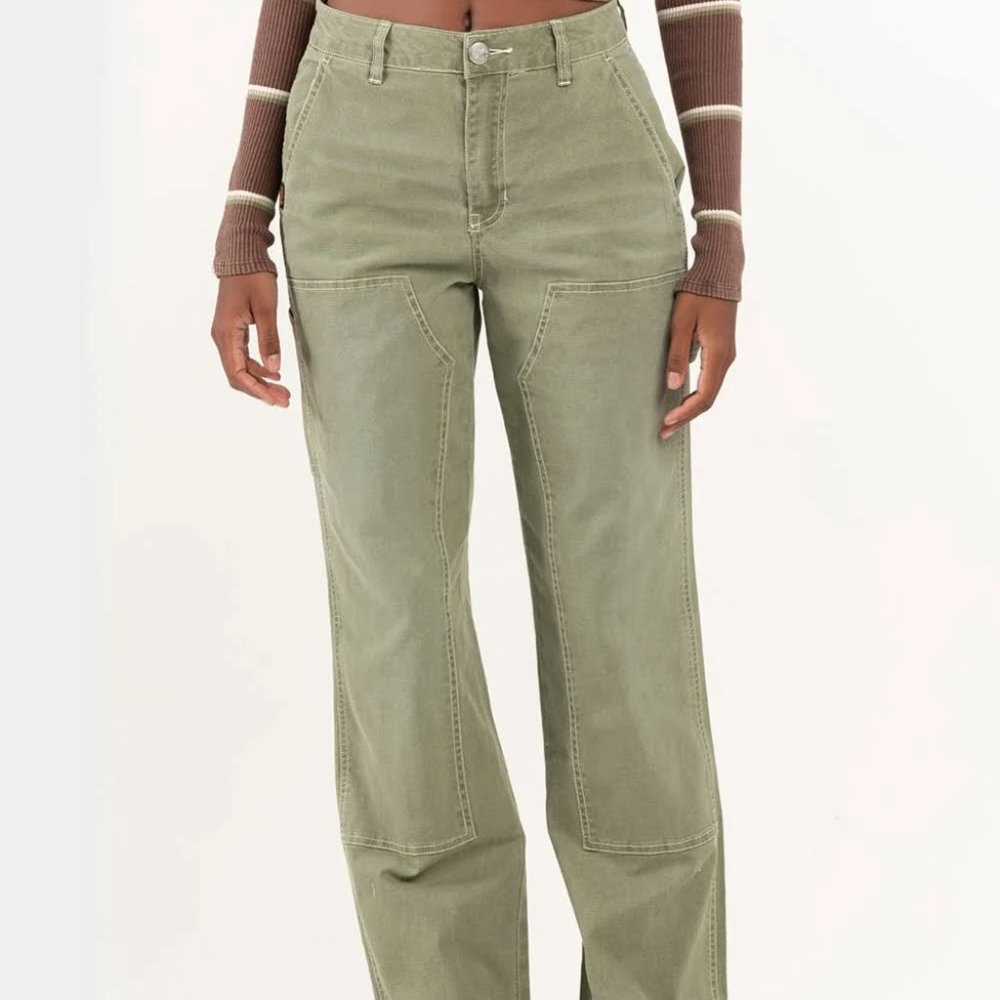 Fivestar General Green Double Knee Carpenter Pant